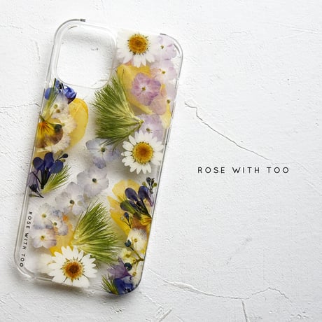 iPhone / 押し花ケース 210630_1