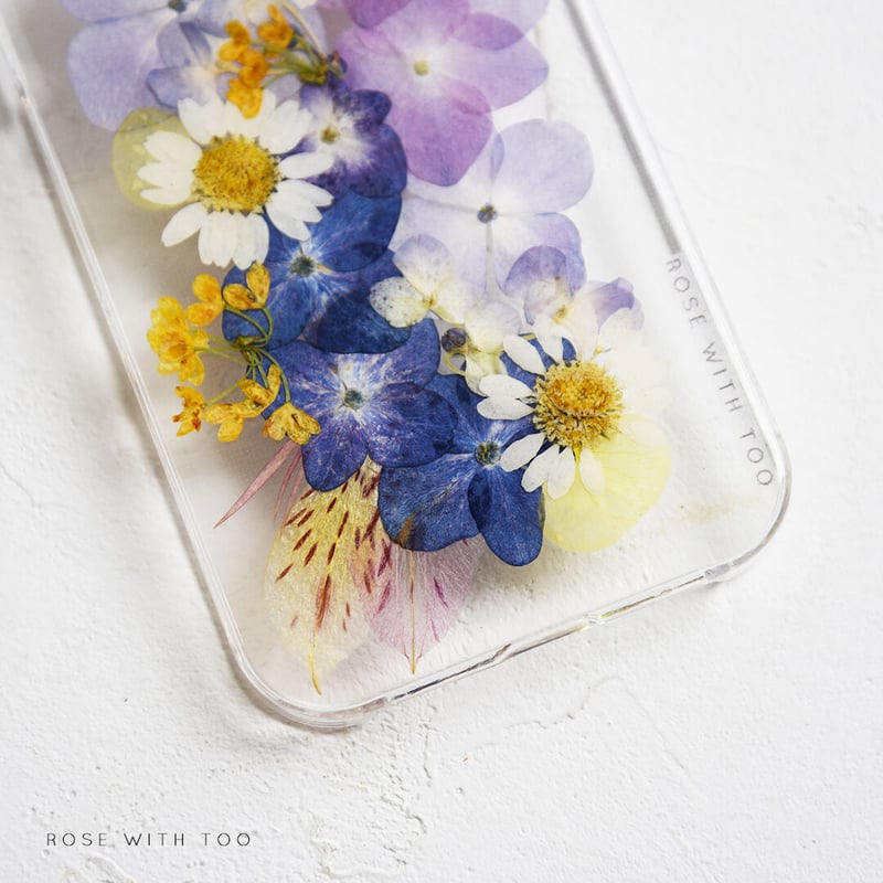押し花スマホケース♡アートギャラリー 桜、押し花スマホケース、全機種対応、iFace風、手帳型