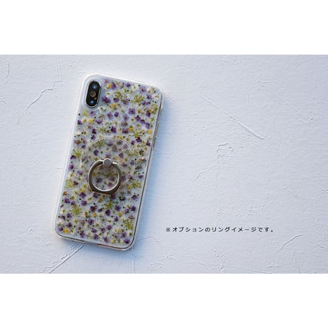 iPhone / 押し花ケース 20191225_7