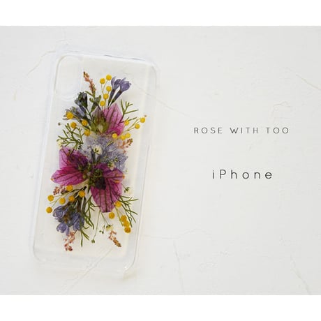 iPhone / 押し花ケース 20200205_1