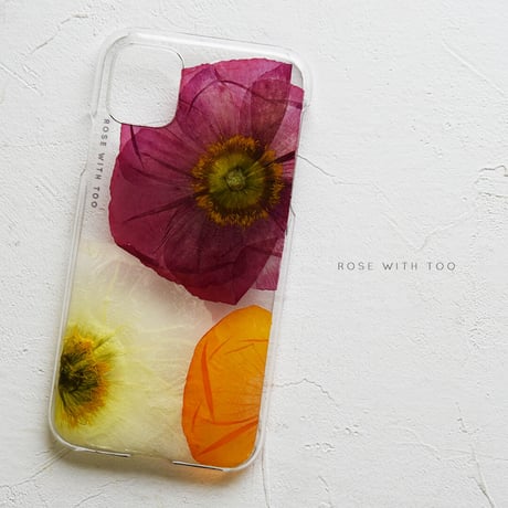 iPhone / 押し花ケース 220323_1