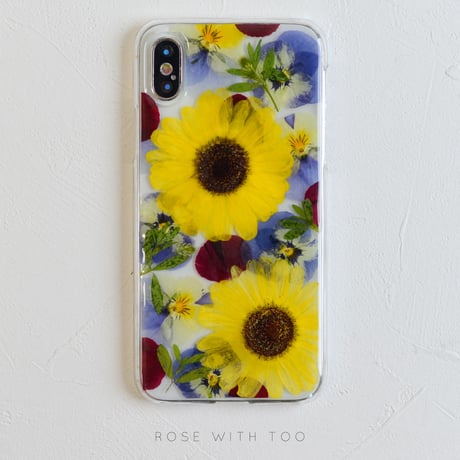 iPhone / 押し花ケース 20190529_4