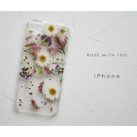 iPhone /   押し花スマホケース 2019043_4