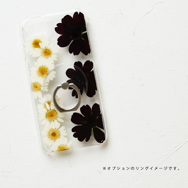 iPhone / 押し花ケース 200902_1 | 押し花 ケース専門店 ｜ ROSE WI