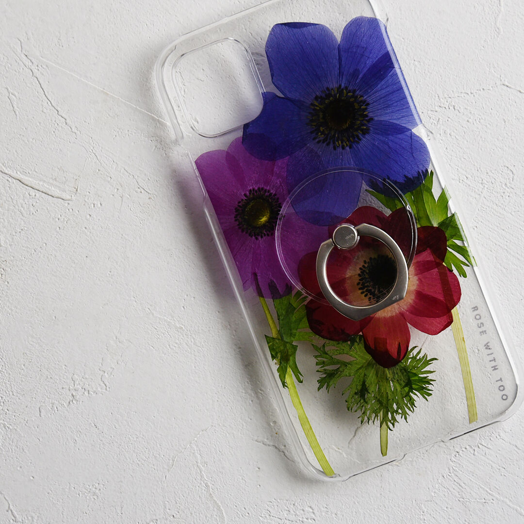 押し花 ケース オーダー ページ iPhone / 押し花ケース 220209_1 | 押し花 ケース専門店 ｜ ROSE