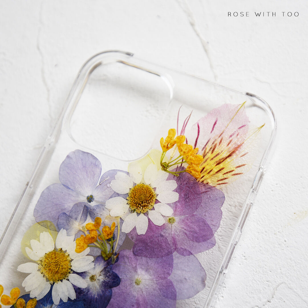 Galaxy / 押し花スマホケース 220727_2 | 押し花 ケース専門店 ｜ R