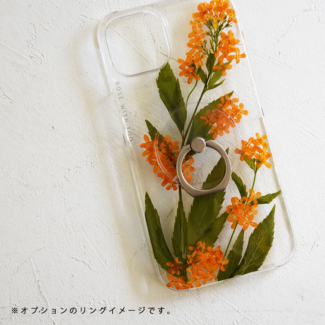 iPhone / 押し花スマホケース 221013_2 | 押し花 ケース専門店 ｜ ROSE