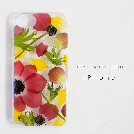 iPhone / 押し花ケース 1219_1