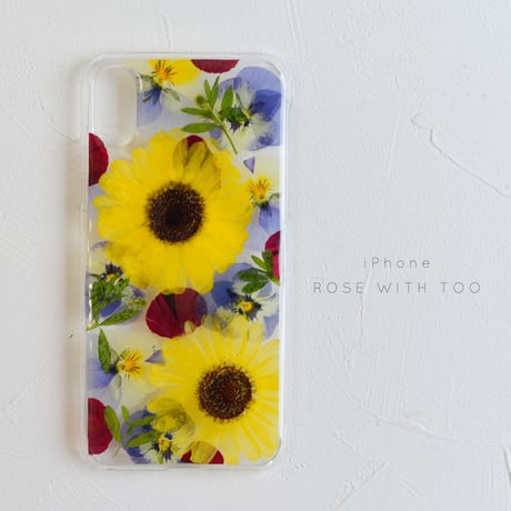 iPhone / 押し花ケース 20190529_4