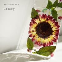 【リング不可】Galaxy /   押し花スマホケース  211215_2