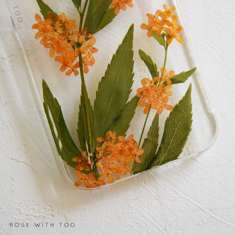 iPhone / 押し花スマホケース 221013_2 | 押し花 ケース専門店 ｜ ROSE