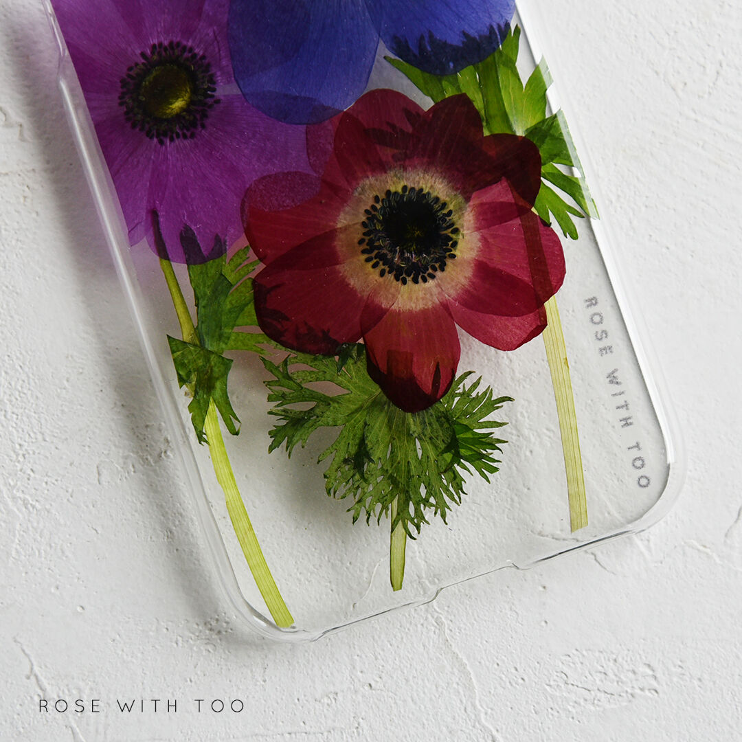 iPhone / 押し花ケース 220209_1 | 押し花 ケース専門店 ｜ ROSE