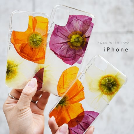 iPhone / 押し花ケース 220323_1