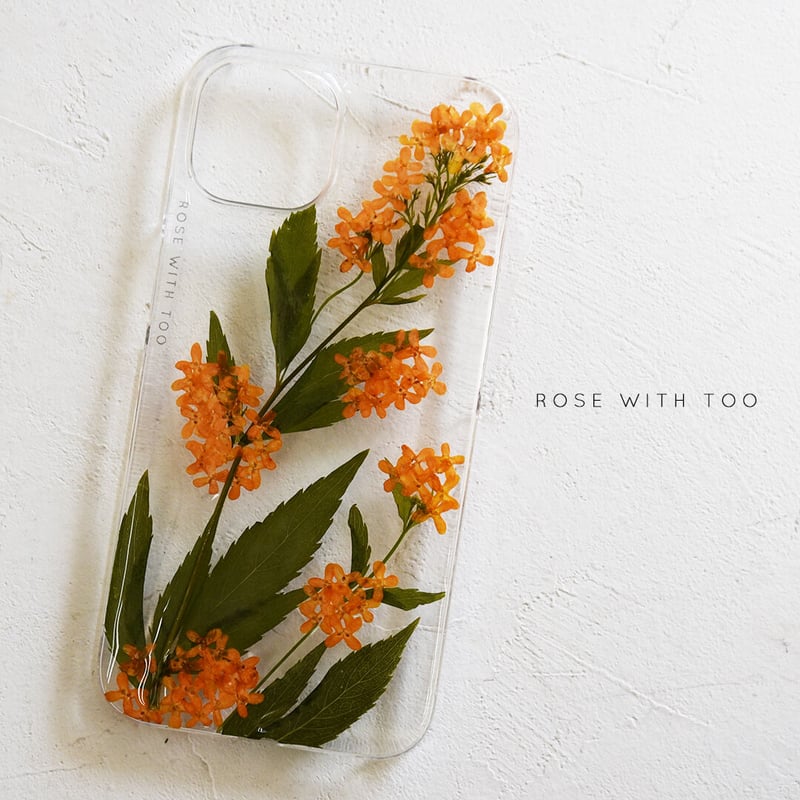 iPhone / 押し花スマホケース 221013_2 | 押し花 ケース専門店 ｜ ROSE