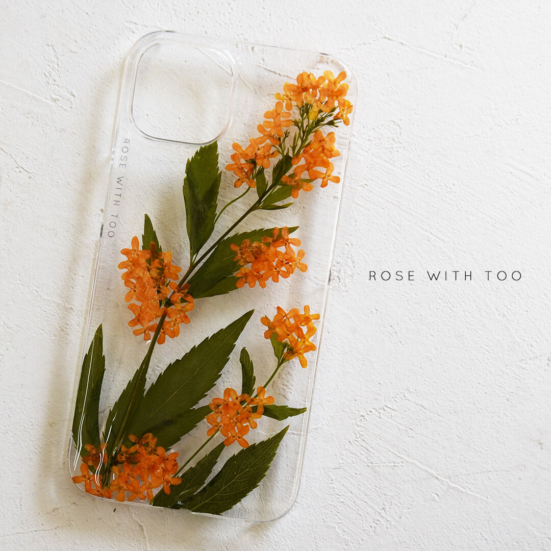 iPhone / 押し花スマホケース 221013_2 | 押し花 ケース専門店 ｜ ROSE