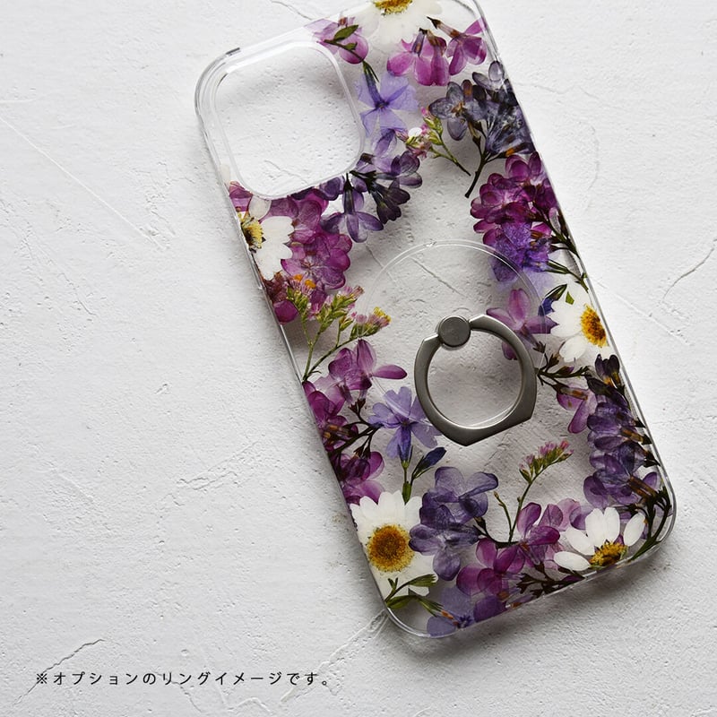Galaxy / 押し花スマホケース 220615_4 | 押し花 ケース専門店 ｜ R