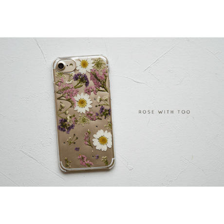 iPhone /   押し花スマホケース 2019043_4