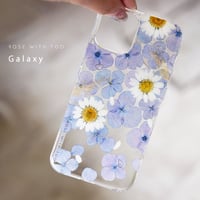 Galaxy /   押し花スマホケース  220824_6
