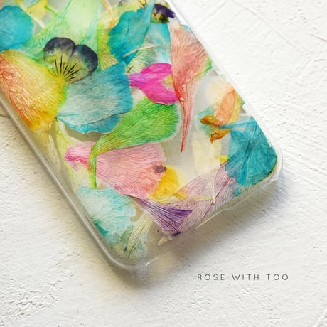 iPhone / 押し花ケース 201111_5