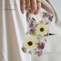 iPhone / 押し花ケース 220406_1