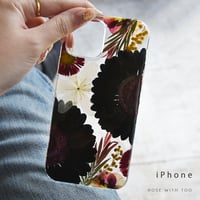 【リング不可】iPhone / 押し花ケース 220427_3