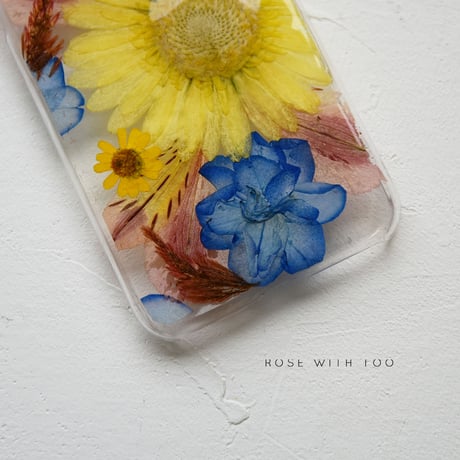 【リング不可】iPhone / 押し花ケース 20200129_9