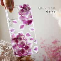 Galaxy /   押し花スマホケース  210714_2