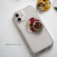 red.リング（クリアケース・両面テープ付き）