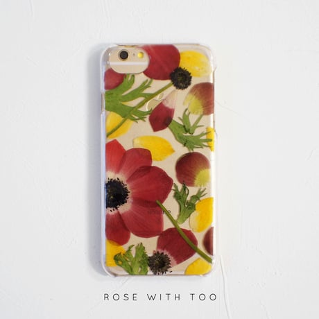 iPhone / 押し花ケース 1219_1