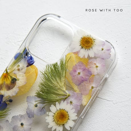 iPhone / 押し花ケース 210630_1