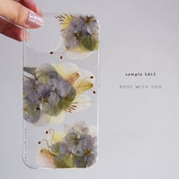 《outlet》iPhone14 アジサイ 押し花ケース 231012_7