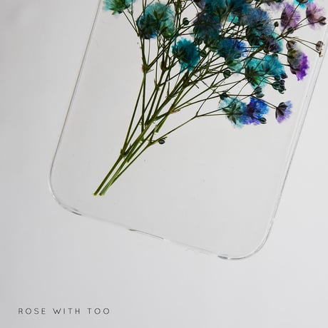 《outlet》 iPhone 13mini 押し花スマホケース  230218_4