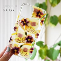 Galaxy /   押し花スマホケース  220601_6