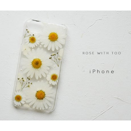 【リング不可】iPhone / 押し花ケース 200603_3