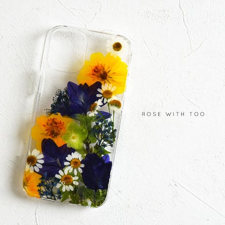 iPhone / 押し花ケース 210120_1
