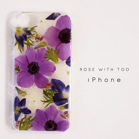 iPhone / 押し花ケース 1219_3