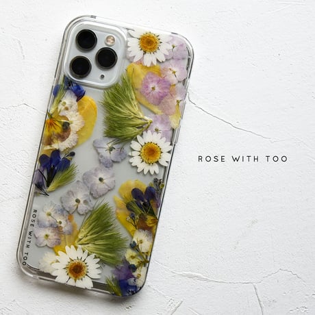 iPhone / 押し花ケース 210630_1