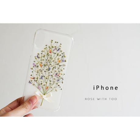 iPhone / 押し花ケース 190206_3