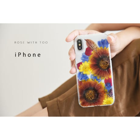iPhone / 押し花ケース 200708_1