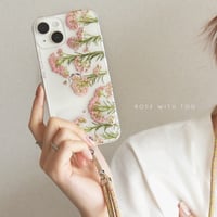 【リング不可】iPhone..etc / 押し花ケース 230419_1