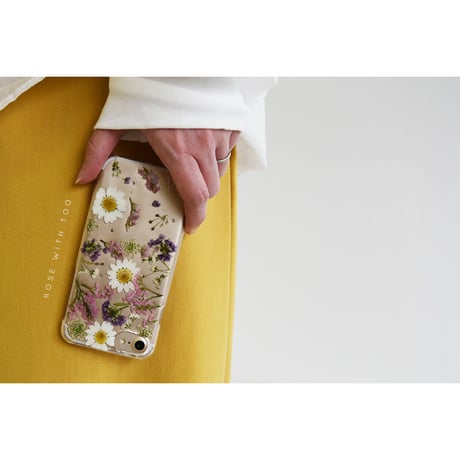 iPhone /   押し花スマホケース 2019043_4