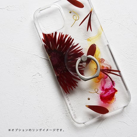 Galaxy /   押し花スマホケース  220608_2