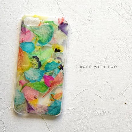 iPhone / 押し花ケース 201111_5