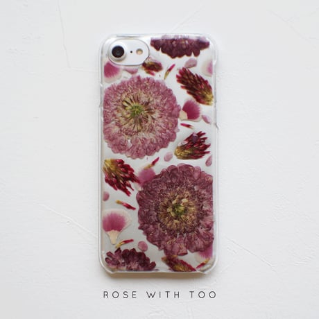 iPhone / 押し花ケース 190122_4