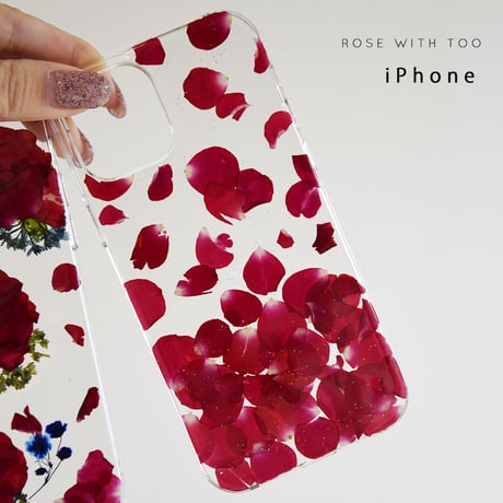 iPhone ..etc/ 押し花ケース 220921_1