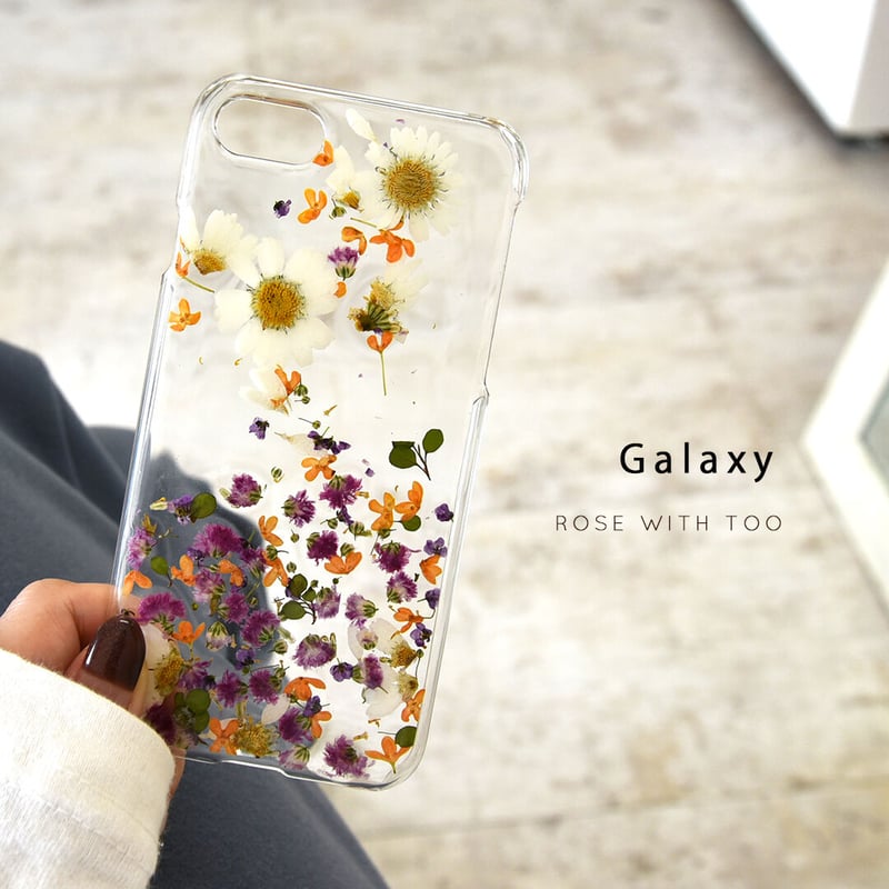 Galaxy / 押し花スマホケース 201021_6 | 押し花 ケース専門店 ｜ R