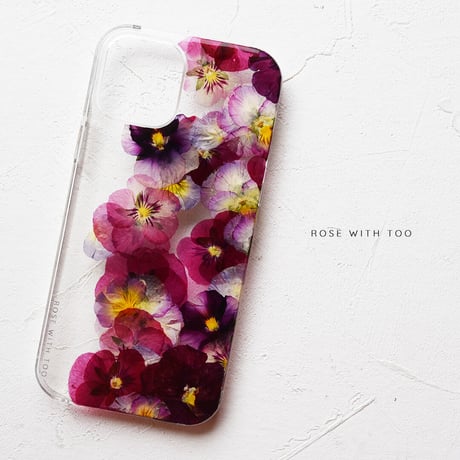 iPhone / 押し花ケース 220601_3