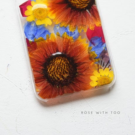 iPhone / 押し花ケース 200708_1