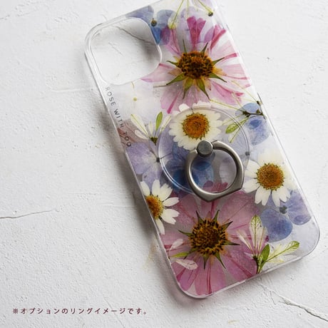 iPhone / 押し花ケース 221116_1
