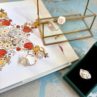 ・Rose Pearl Ring・